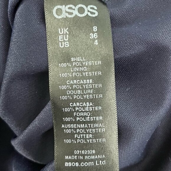 ASOS Maternity Navy MIDI Dress - Picture 4 of 4